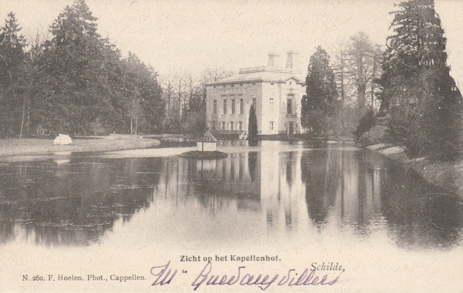 Schilde , Zicht Op Het Kapellenhof, ( Photo ,Hoelen ,Cappellen ,n°  260 ) - Schilde