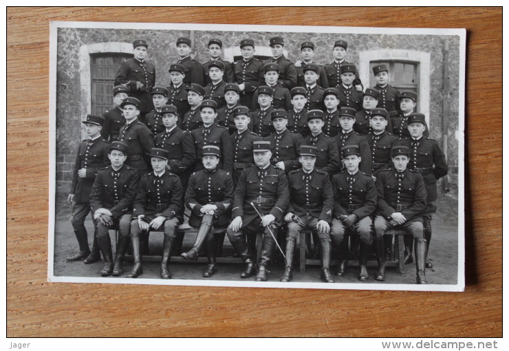 5 Cartes Photos Gendarme Gendarmerie  Vers 1930 - Policia – Gendarmería