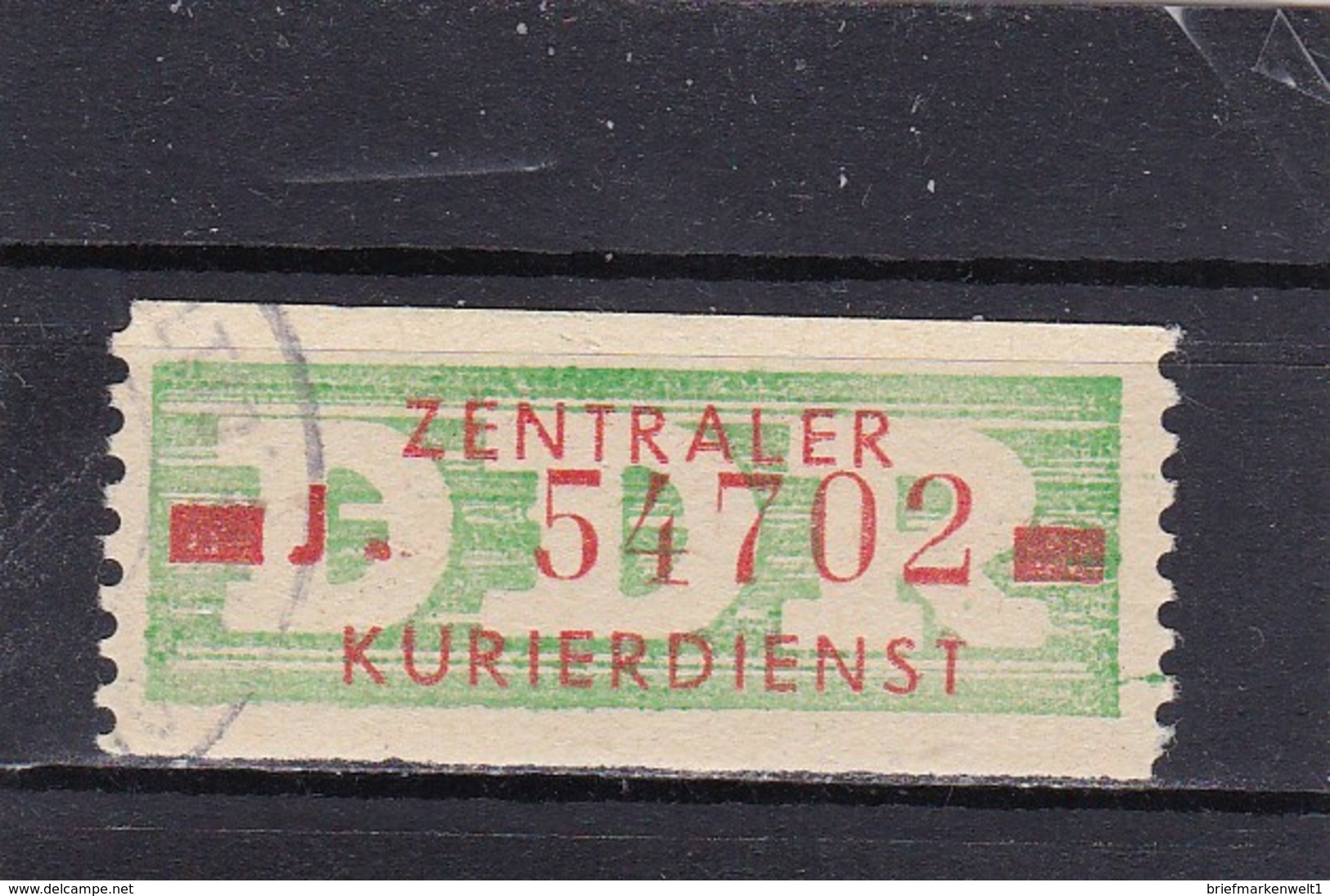 DDR, Dienst: ZKD Nr..30 "J" Ungültig Gest.  Mi. 15,- Euro (T 2815) - Sonstige & Ohne Zuordnung