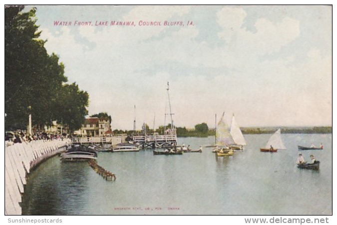 Iowa Council Bluffs Water Front Lake Manawa - Council Bluffs