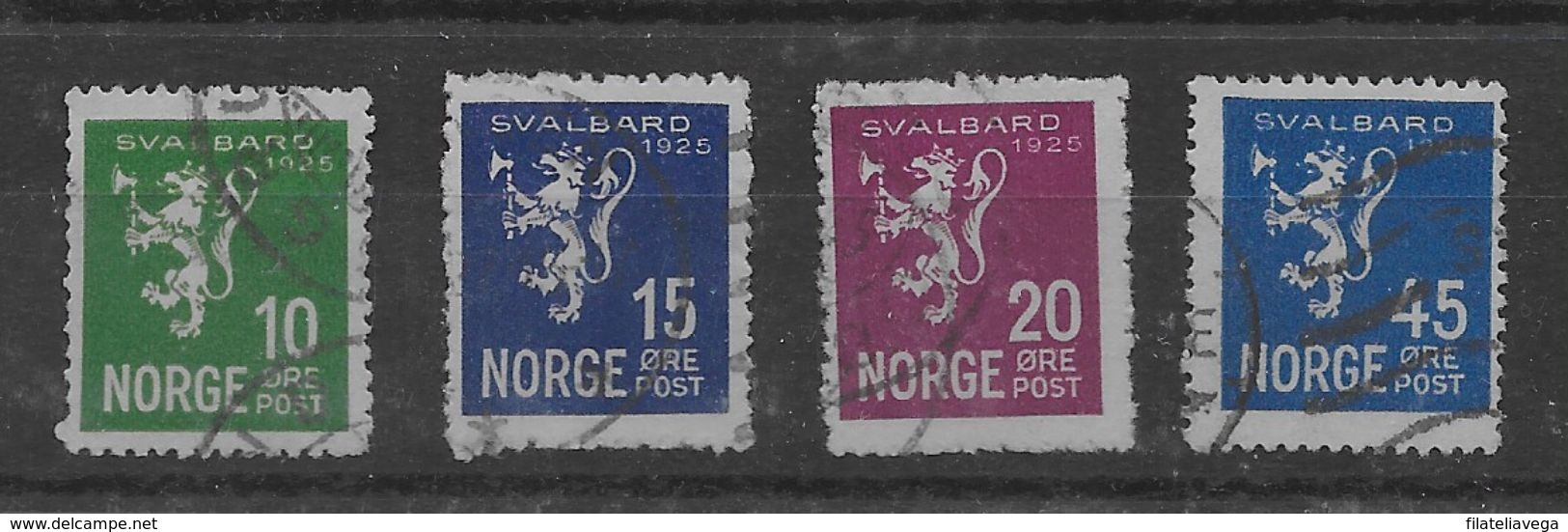 Serie De Noruega Nº Yvert 108/11 (o). - Usados