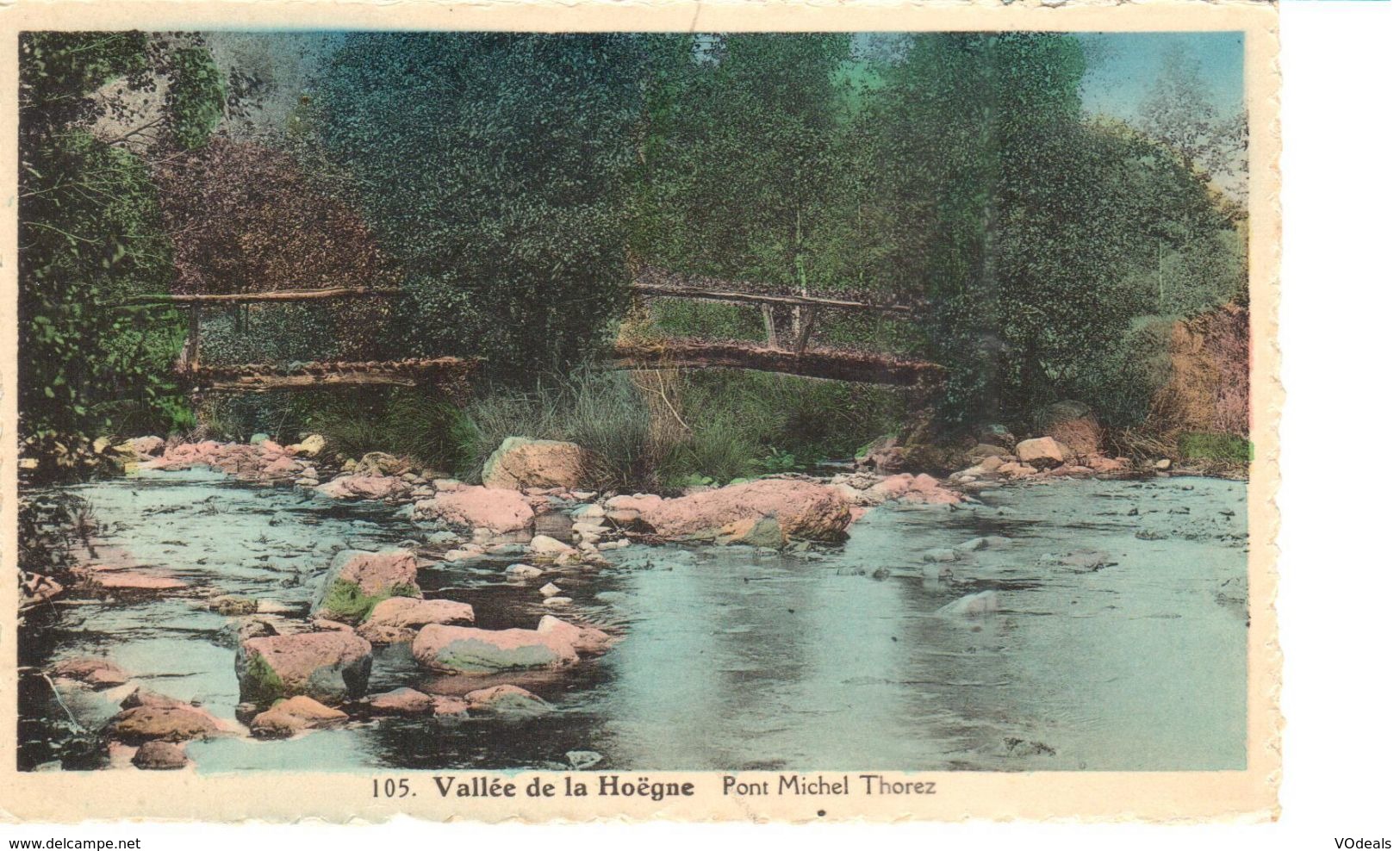 Spa - CPA - Vallée De La Hoëgne - Pont Michel Thorez - Spa