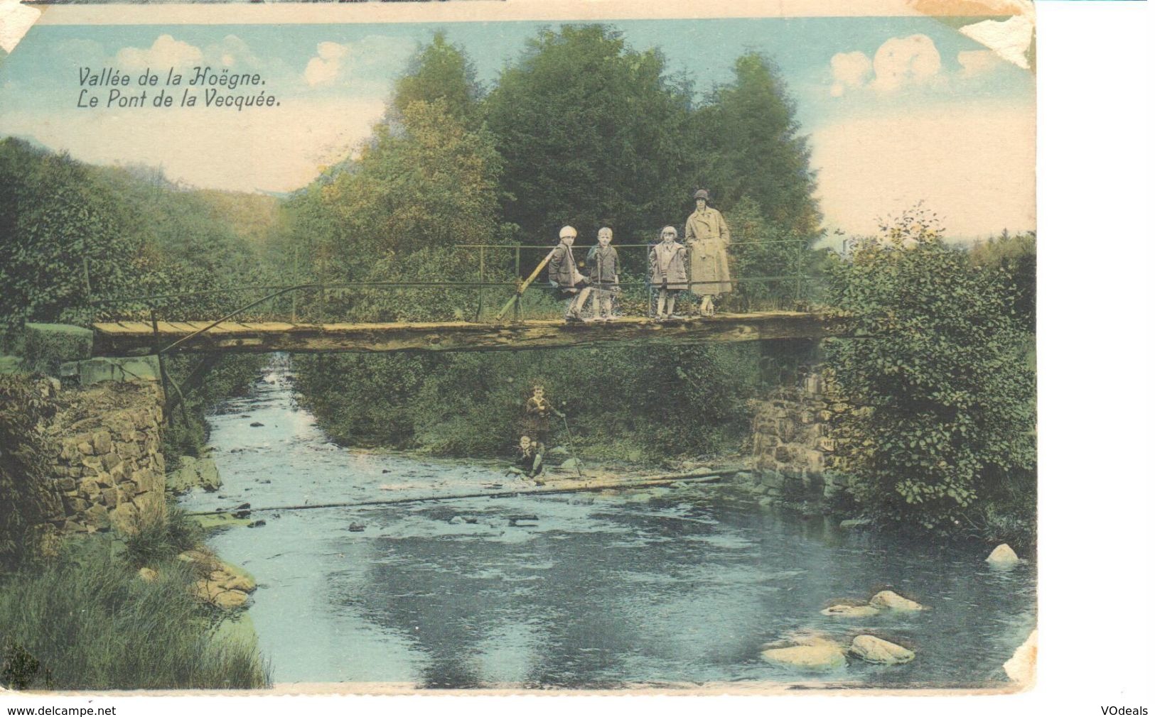 Spa - CPA - Vallée De La Hoëgne - Le Pont De La Vecquée - Spa