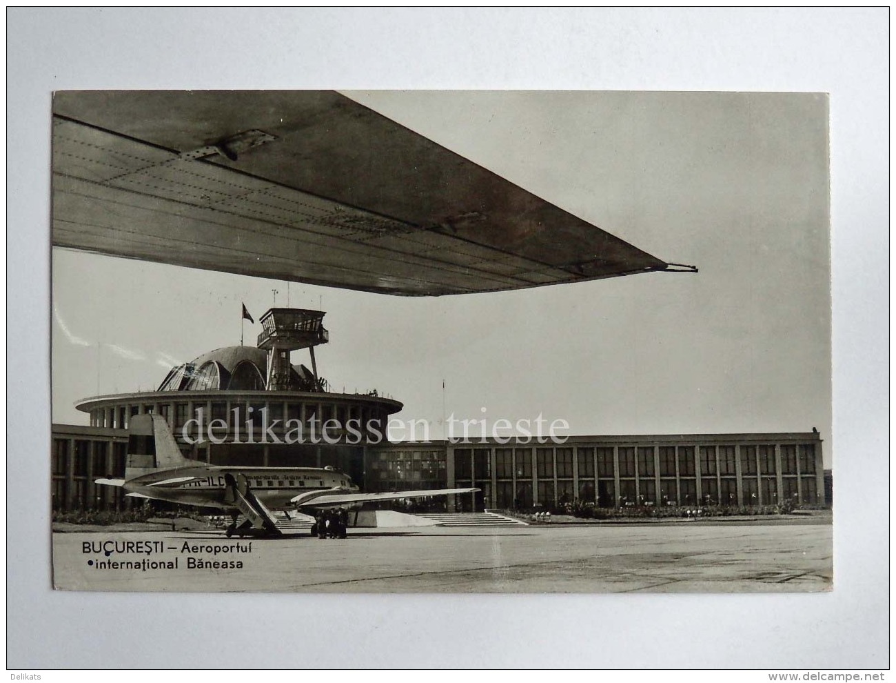 ROMANIA România BUCARESTI BUCAREST Aeroportul Baneasa AK Old Postcard Airport - Romania