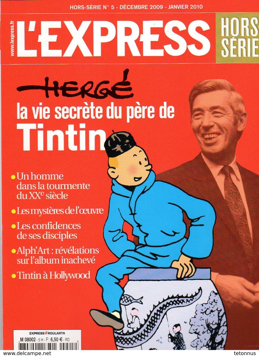 4 MAGAZINES SUR TINTIN - Autre Magazines