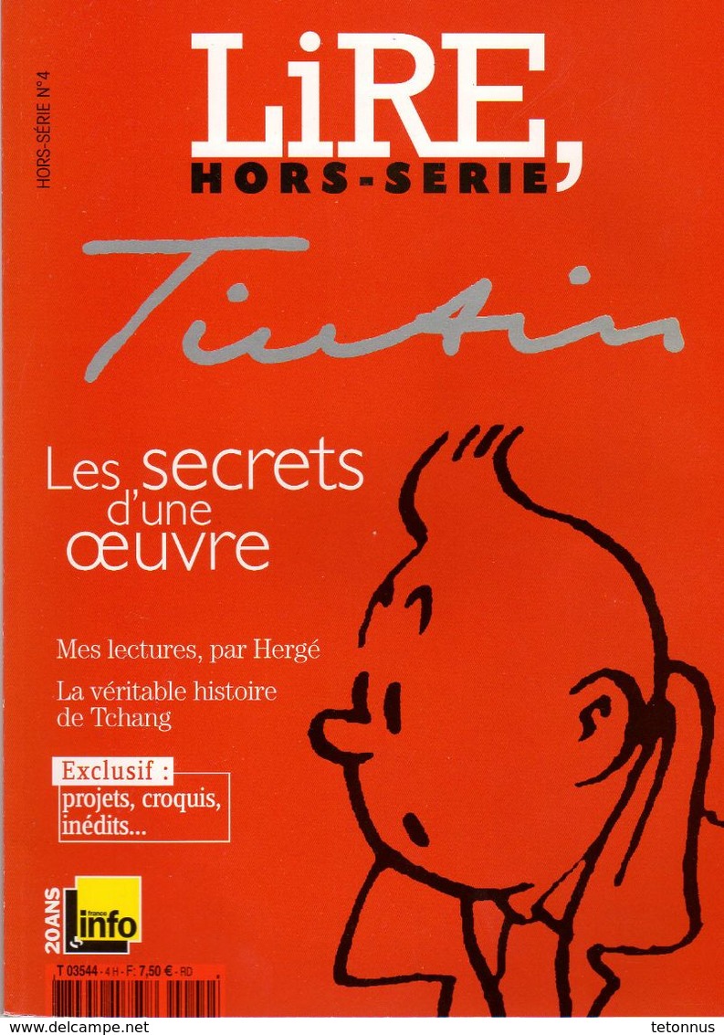 4 MAGAZINES SUR TINTIN - Otras Revistas