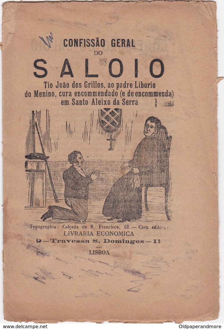 PORTUGAL LISBOA - TEATRO THEATRE - CONFISSÃO GERAL DO SALOIO - Théâtre