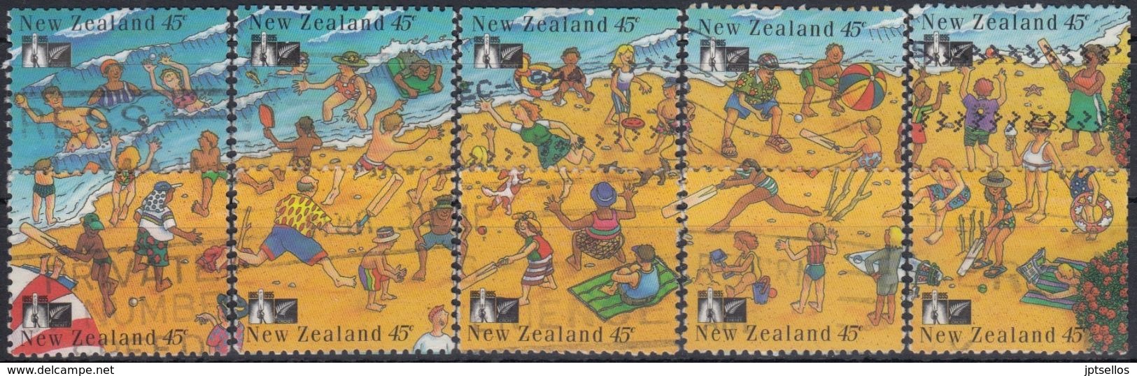 NUEVA ZELANDA 1994 Nº 1330/39 USAD0 - Usados