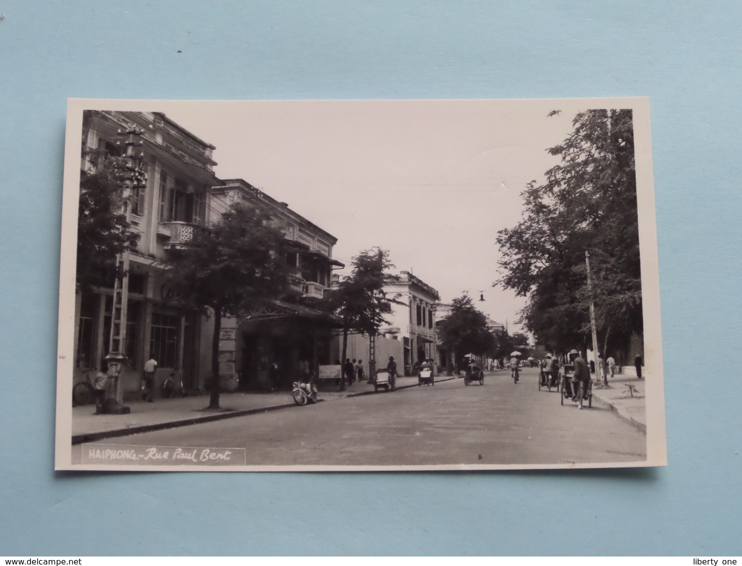 HAIPHONG - Rue Paul Bert ( Photo Card ) Anno 1953 ( Voir Photo Svp ) ! - Vietnam