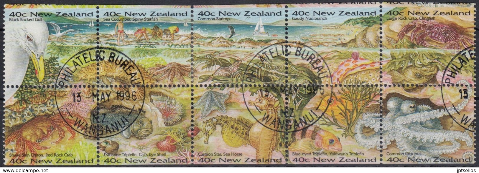 NUEVA ZELANDA 1996 Nº 1425/34 USAD0 - Gebraucht