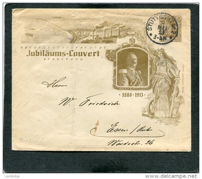 Deutsches Reich  Enveloppe Privat 1913 - Privatpost