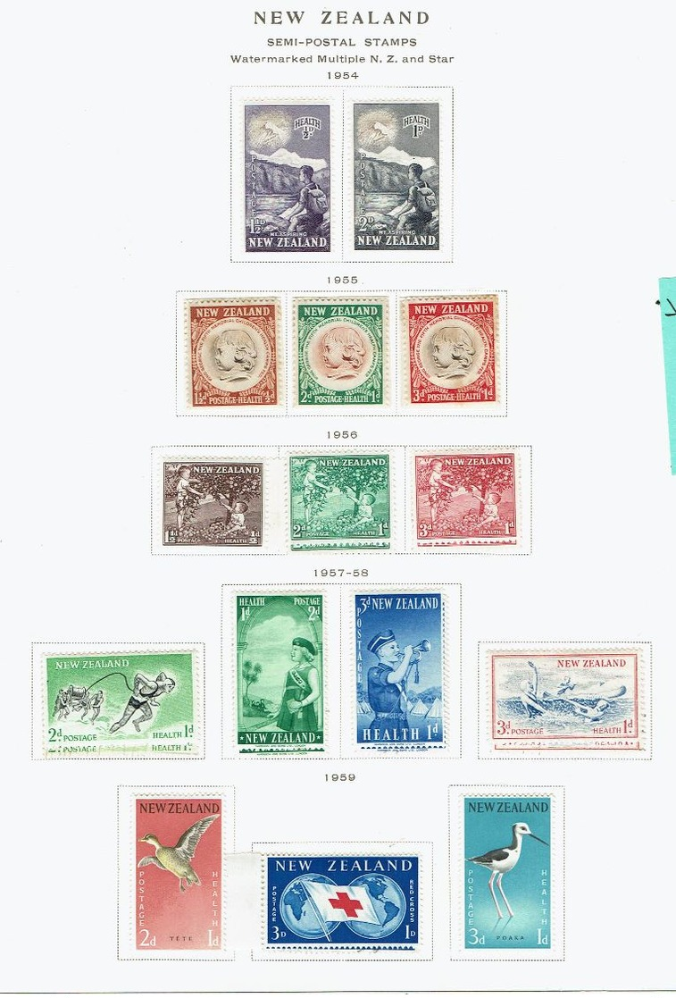 LIQUIDATION...NEW ZEALAND - Lots & Kiloware (mixtures) - Max. 999 Stamps