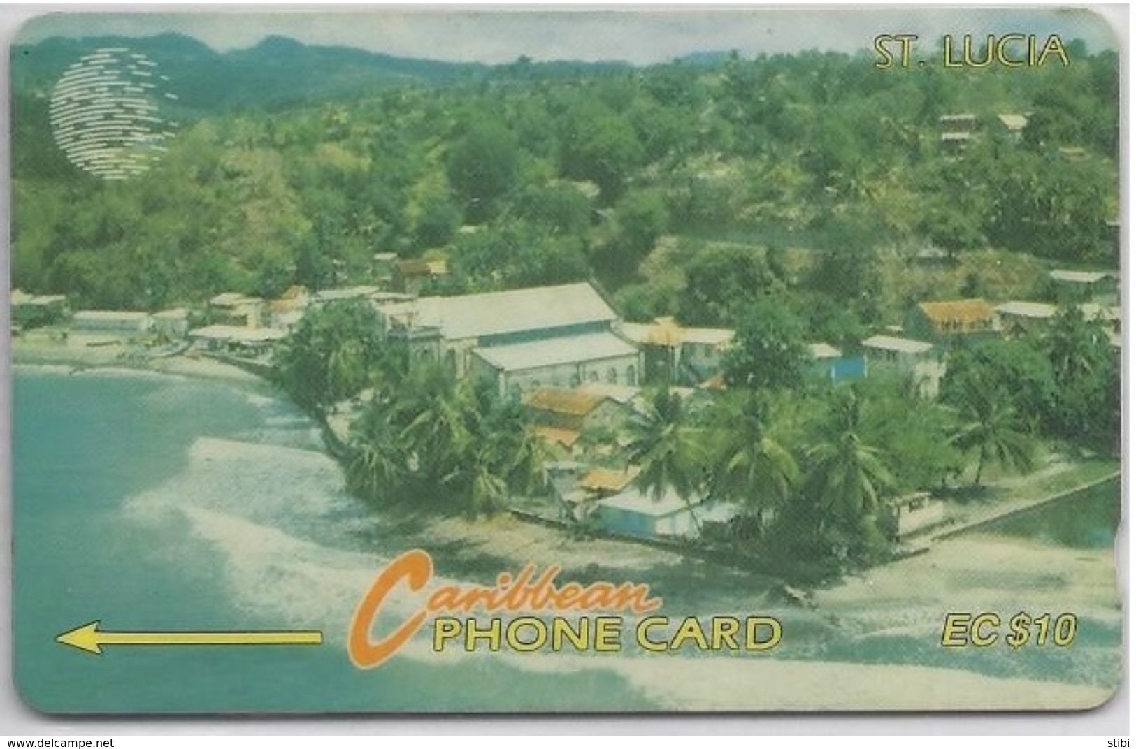 SAINT LUCIA - COASTLINE LOGO - 9CSLA - Sainte Lucie