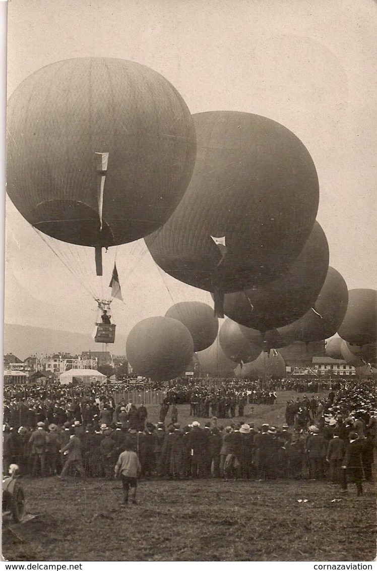 Zürich - Gordon-Bennett - 1909 - Montgolfières