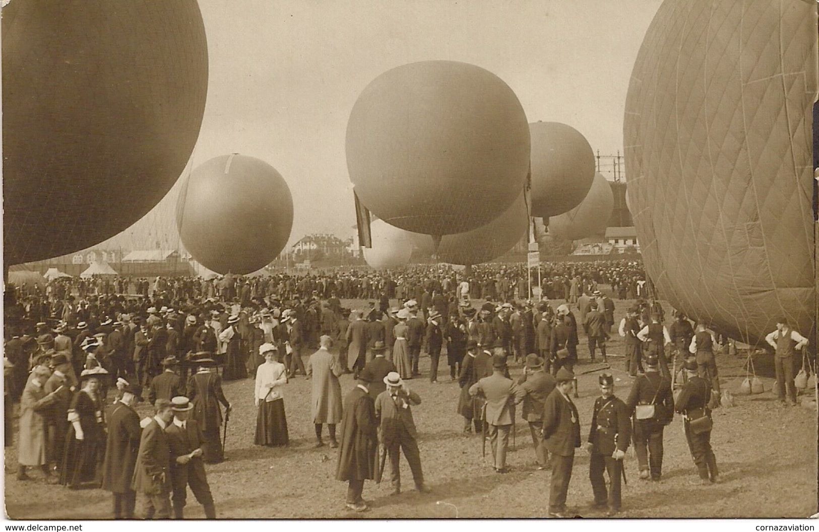 Zürich - Gordon-Bennett - 1909 - Globos