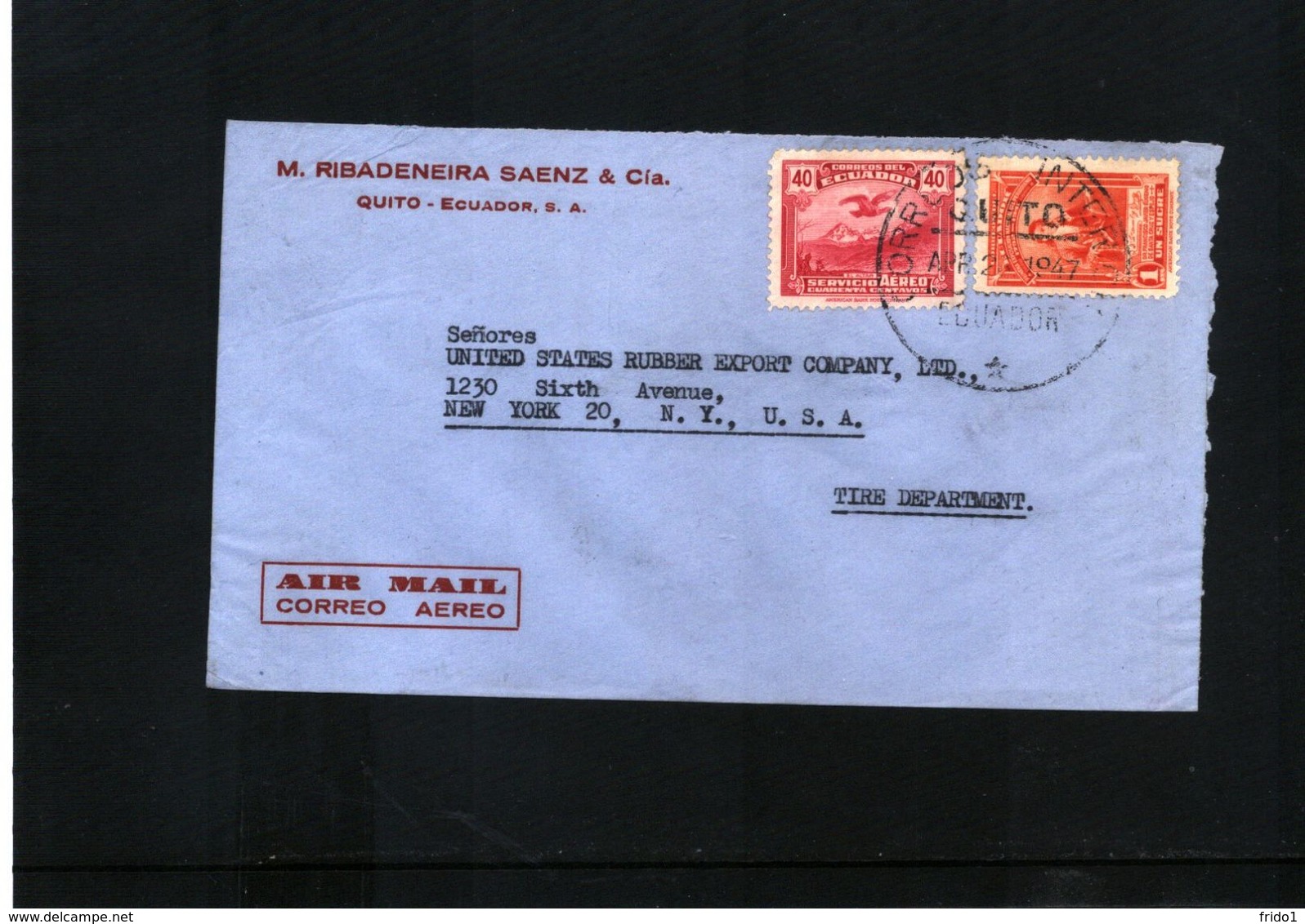 Ecuador Interesting Letter - Ecuador