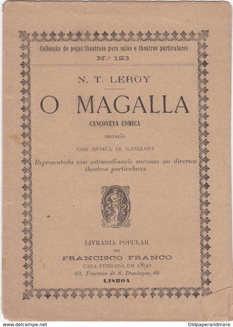 PORTUGAL TEATRO - O MAGALLA - Theatre