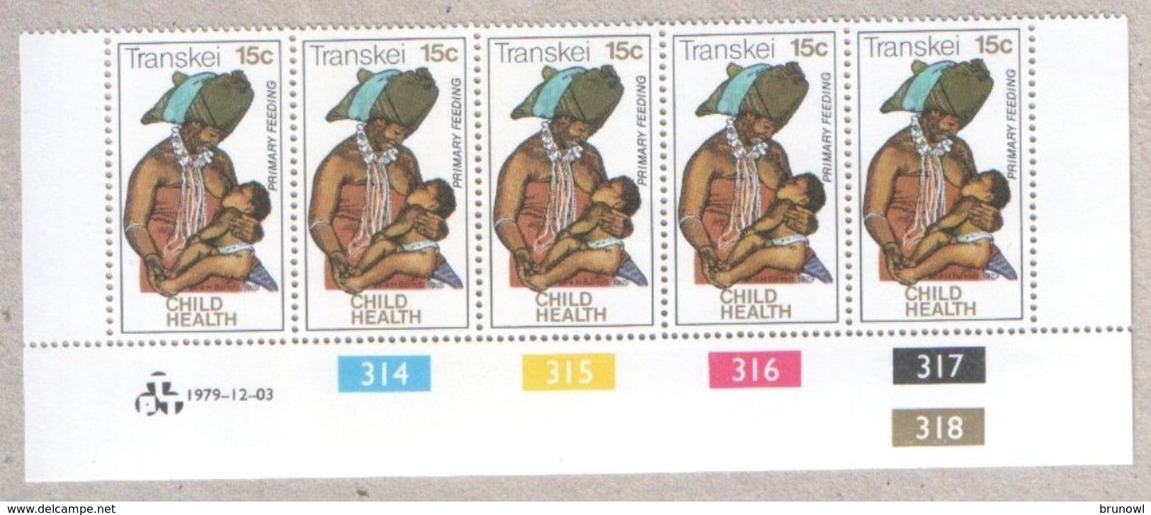 Transkei Blocks Of MNH Stamps From 1979 Children Aid Set - Transkei