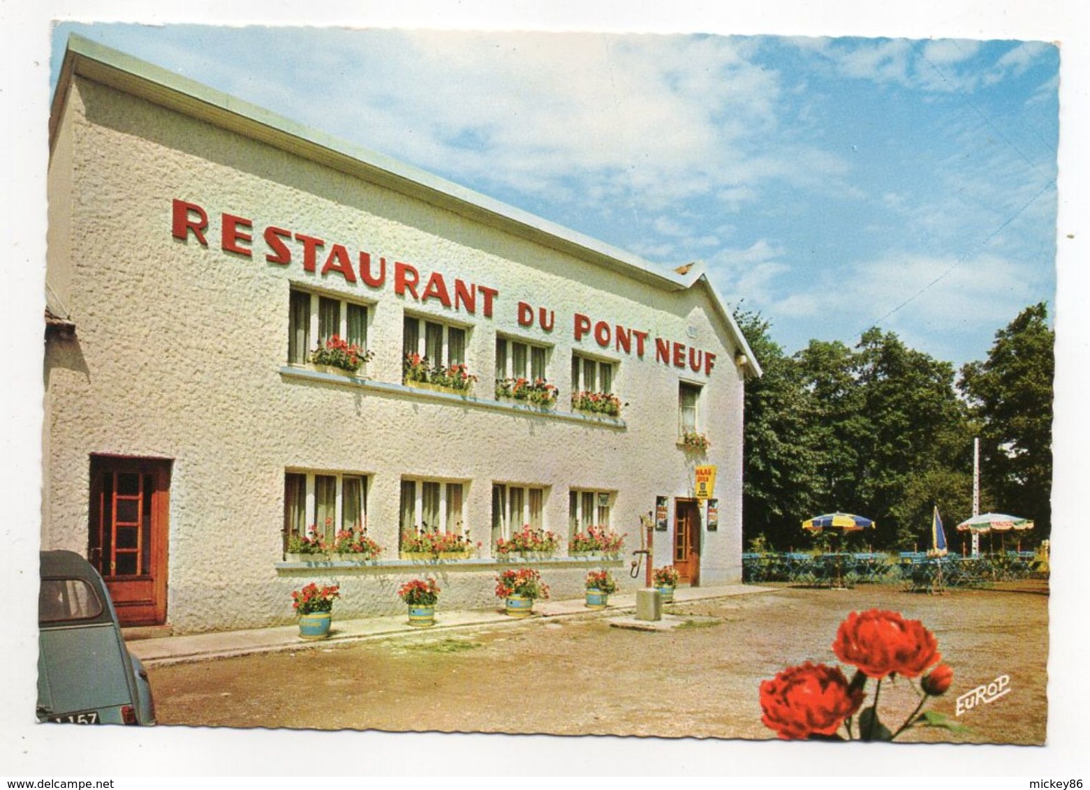 MITTERSHEIM--Hôtel-Restaurant Du Pont Neuf ---carte Publicitaire - Autres & Non Classés