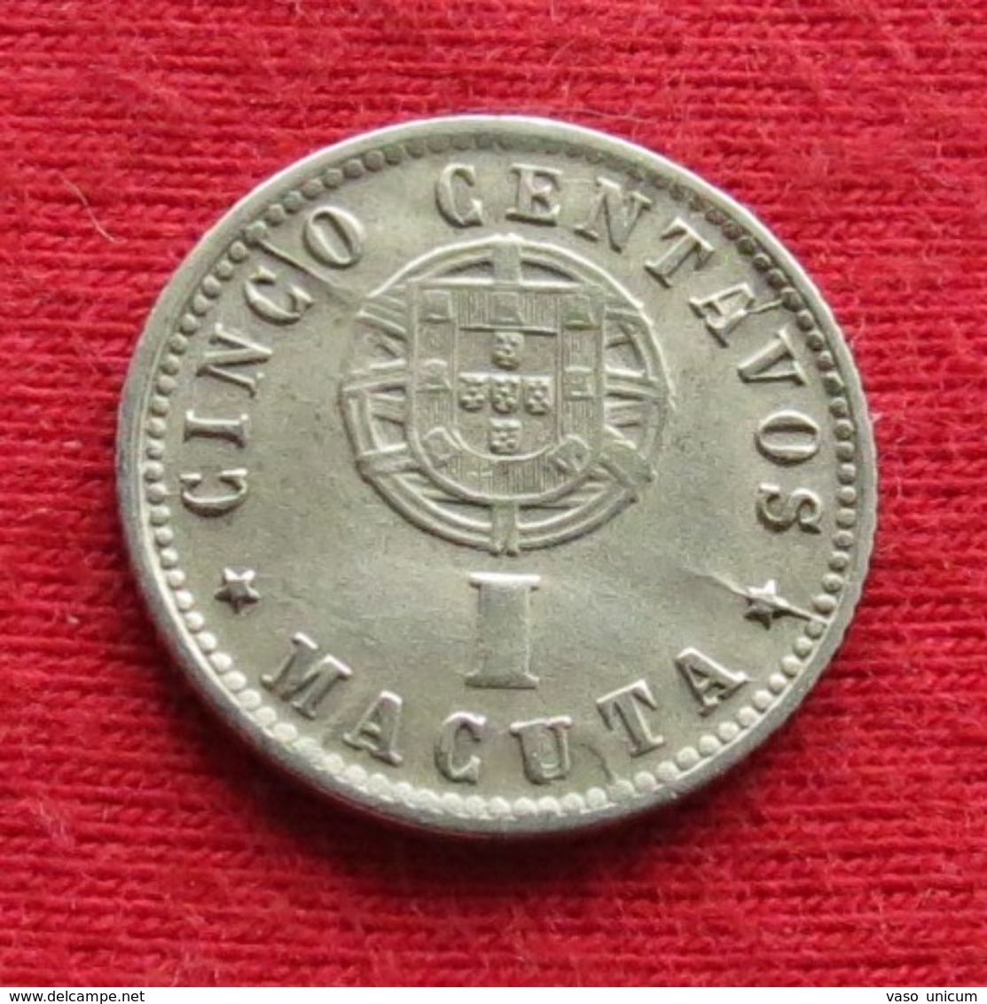 Angola  1 Macuta 1927 #1 - Angola