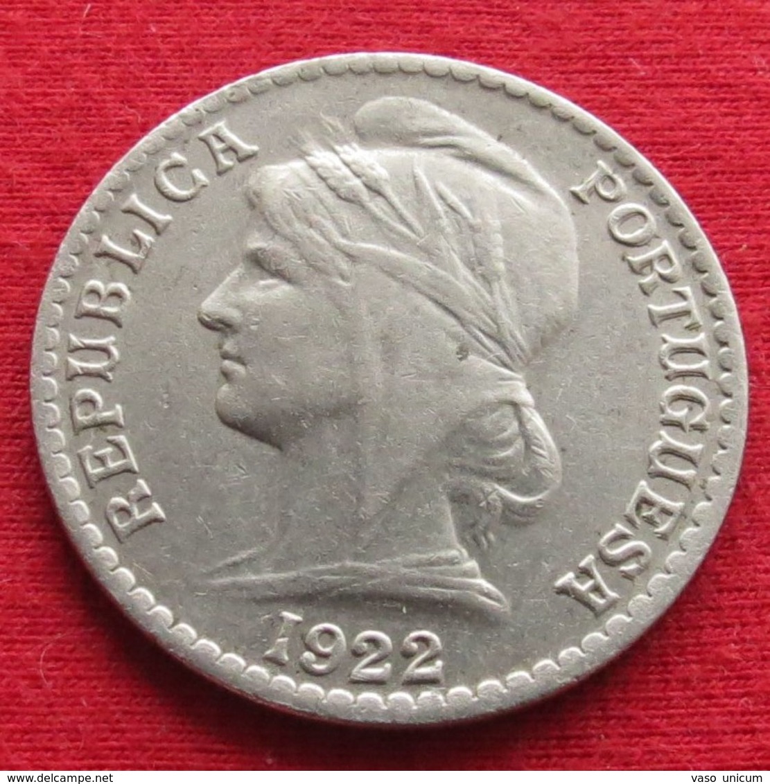 Angola  50 Centavos 1922 - Angola