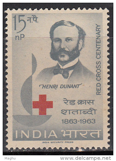 India MNH 1963, Red Cross, - Unused Stamps