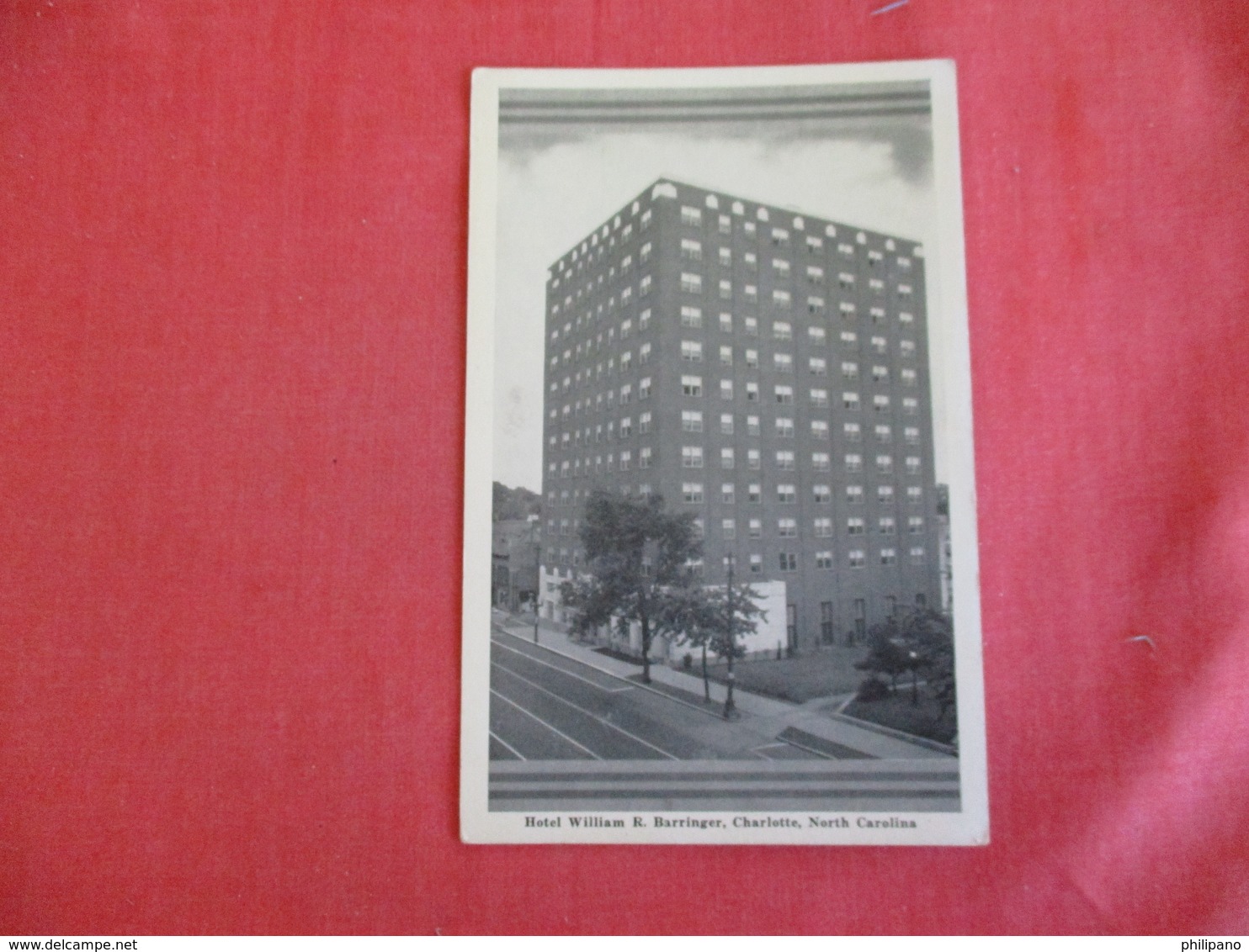 Hotel William Barringer  Charlotte   North Carolina  Ref  2885 - Charlotte