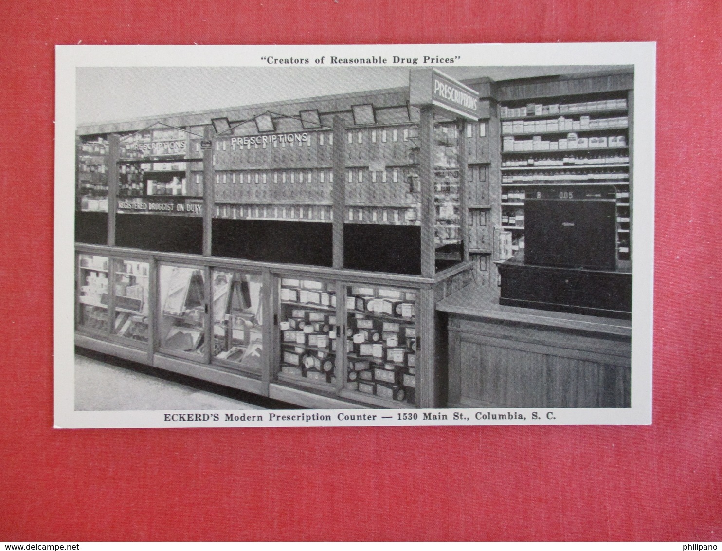 Interior Eckerd's Drug Store  Columbia  South Carolina  >  Ref  2885 - Columbia