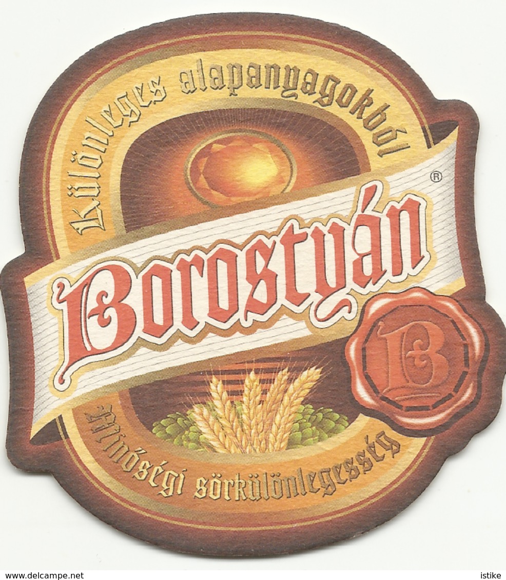 Hungary, Borostyán(Amber) Special Beer. - Sous-bocks