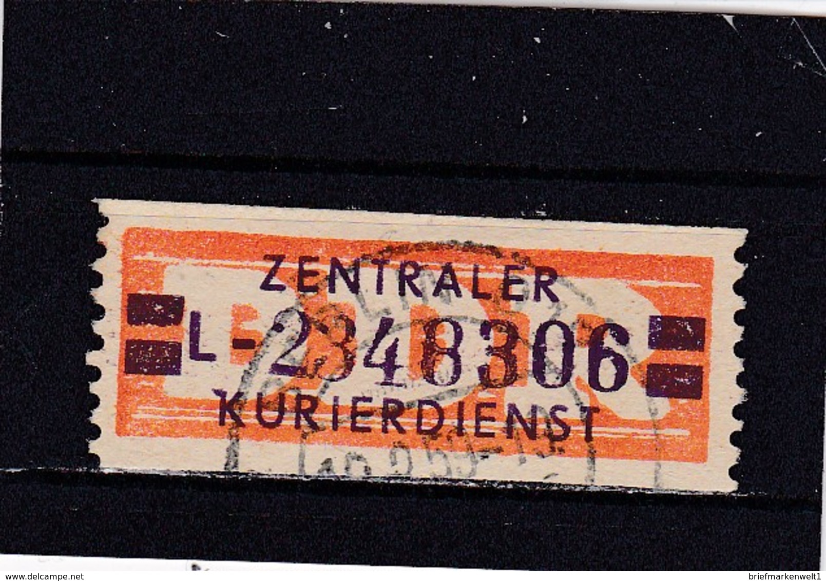 DDR, Dienst: ZKD Nr..23-L, Gest. (T 2863) - Sonstige & Ohne Zuordnung