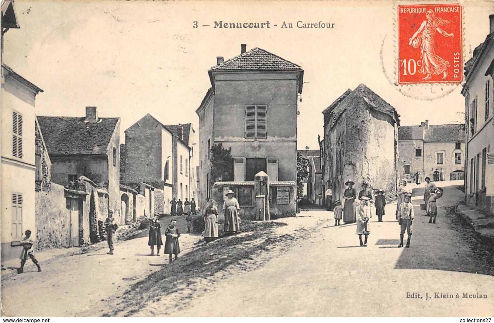 95-MENUCOURT-AU CARREFOUR - Menucourt
