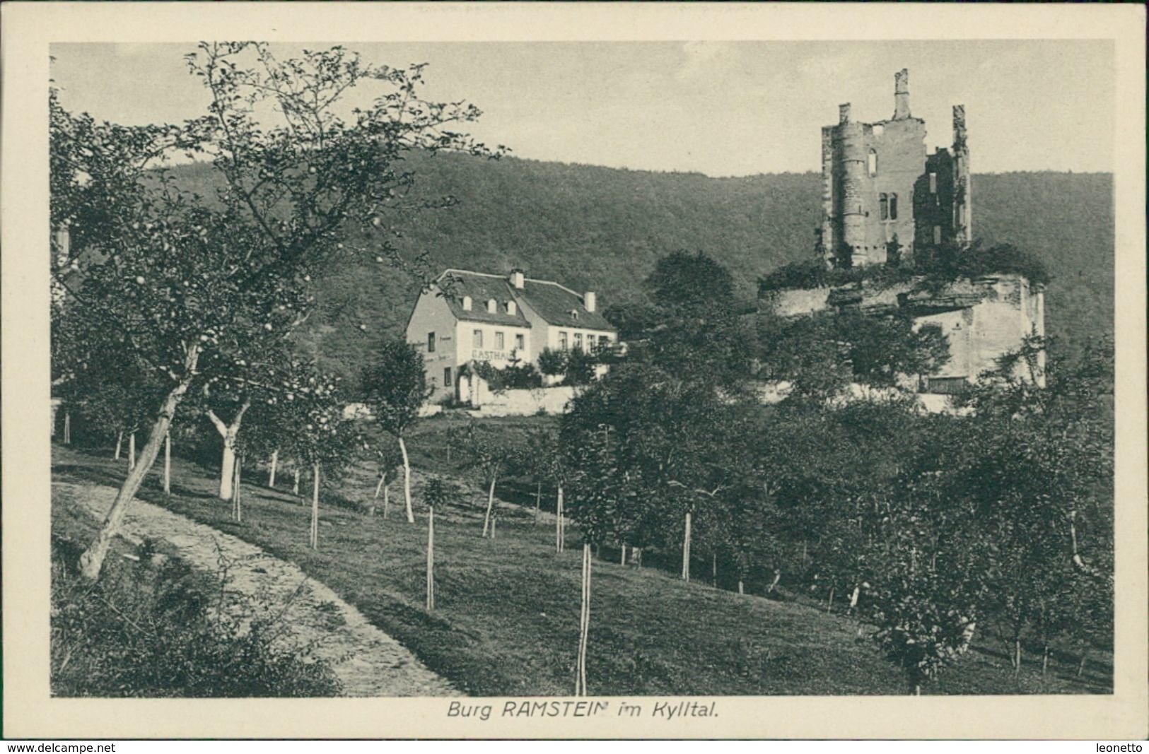 AK Kordel, Burg Ramstein Im Kylltal, Ca. 1910er Jahre (29421) - Other & Unclassified
