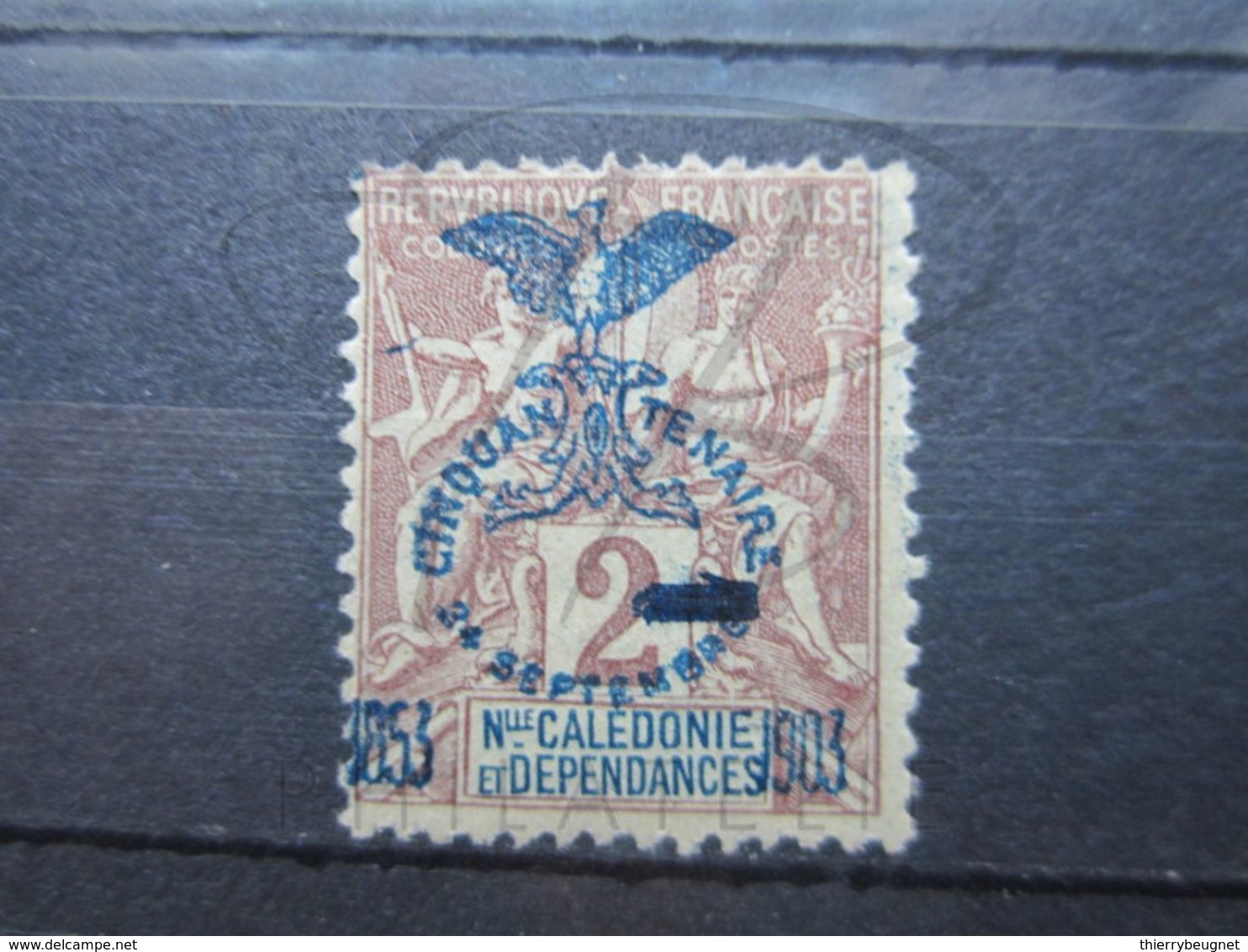 VEND BEAU TIMBRE DE NOUVELLE-CALEDONIE N° 81 , X !!! - Unused Stamps