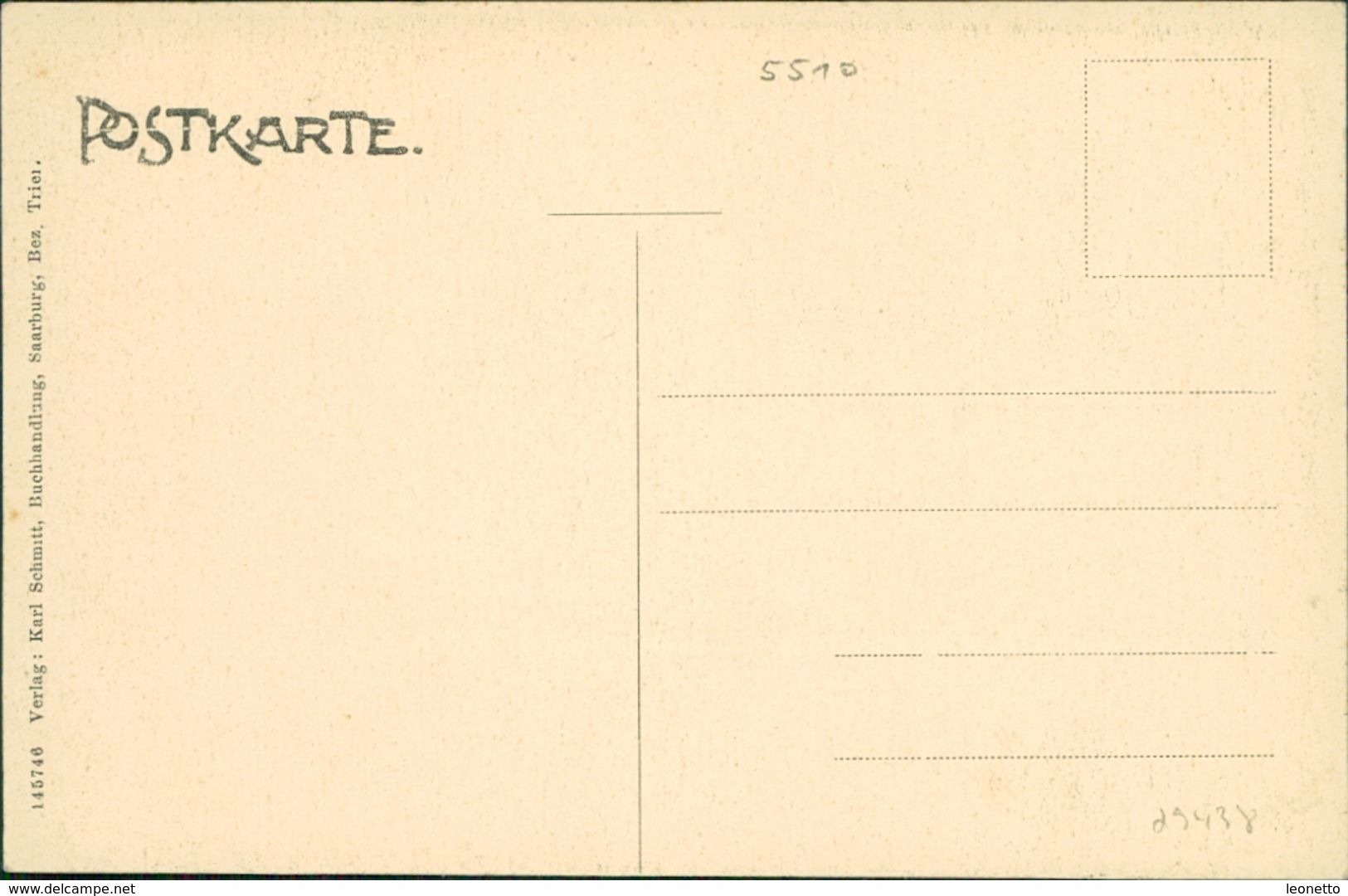 AK Saarburg, Im Anfang Des 18. Jahrhunderts, Um 1907 (29438) - Saarburg