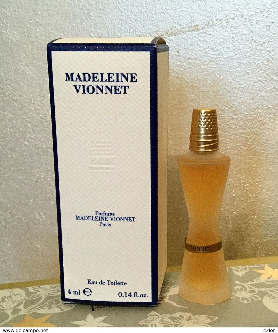 Miniature "MADELEINE VIONNET   EDT 4 Ml Dans Sa Boite - Miniatures Femmes (avec Boite)