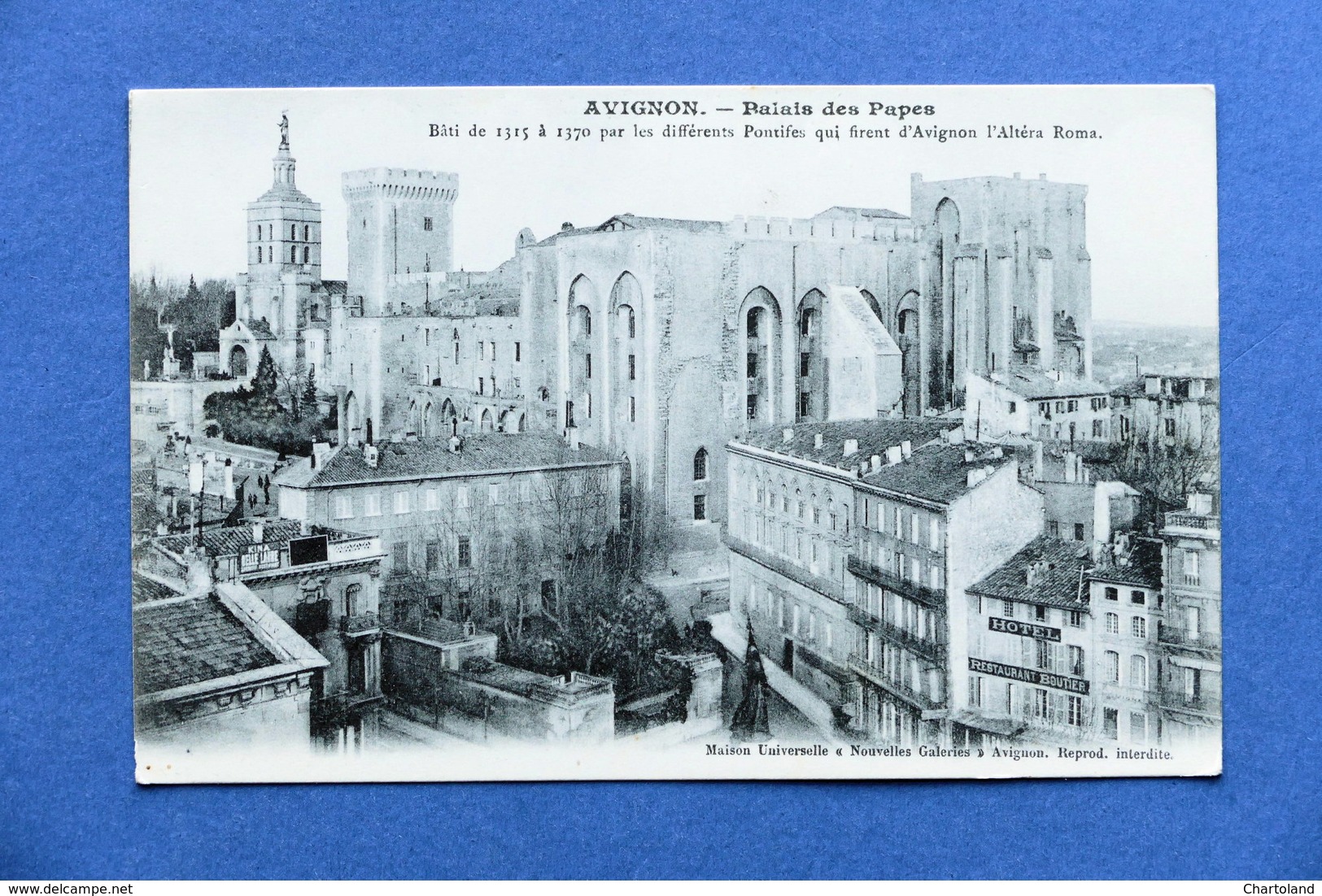 Cartolina Francia - Avignon - Palais Des Papes- 1910 Ca. - Non Classificati