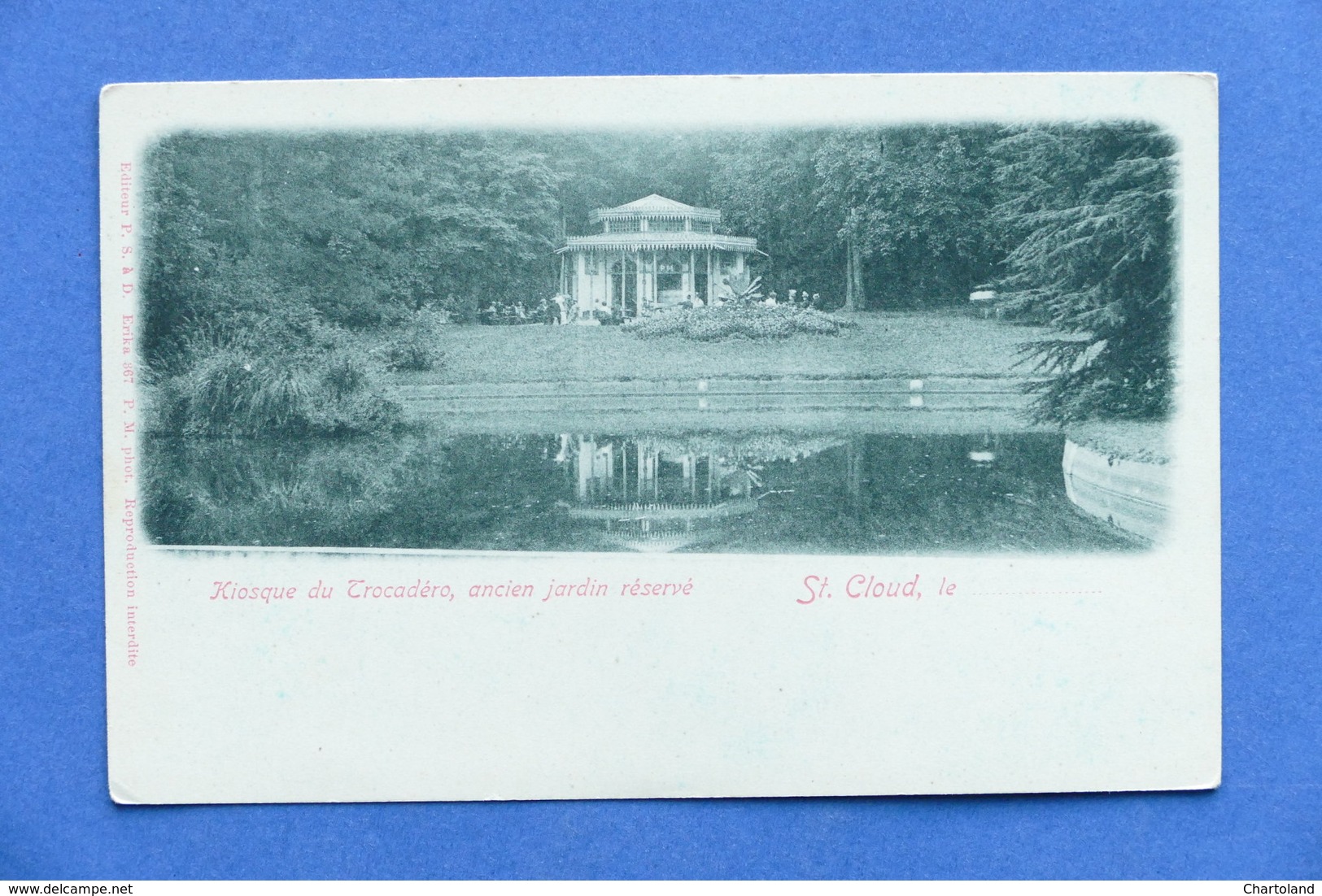 Cartolina Francia - St. Cloud - Kiosque Du Trocadero, Ancien Jardin Reservè - Non Classificati