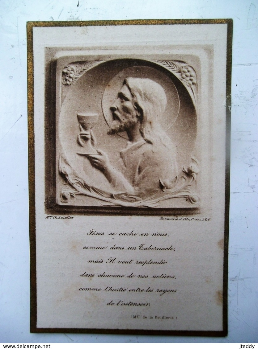 Premiére Messe CARTHAGE 1912 WERVICQ   PAUL DELVA - Religion & Esotérisme