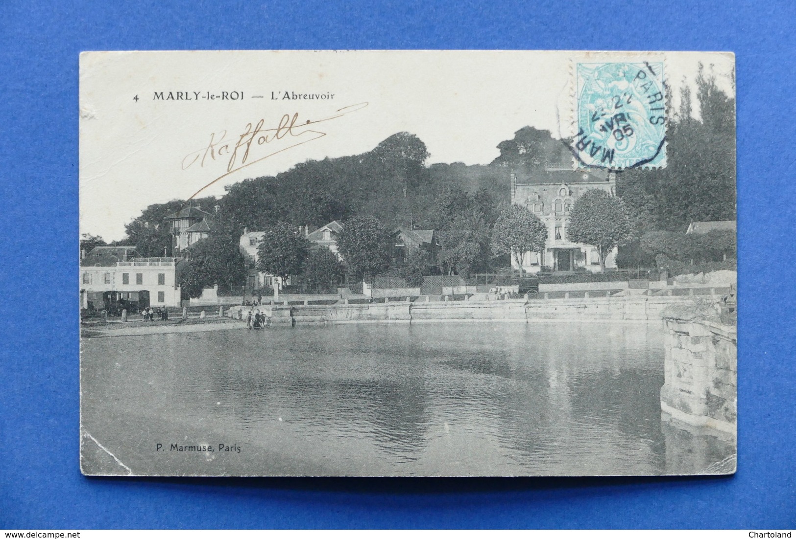 Cartolina Francia - Marly-le-Roi - L'Abreuvoir - 1905 - Non Classificati