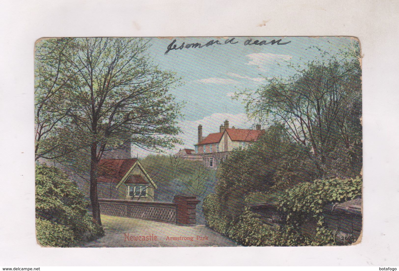CPA NEWCASTLE, ARMSTRONG PARK (voir Timbres) - Newcastle-upon-Tyne