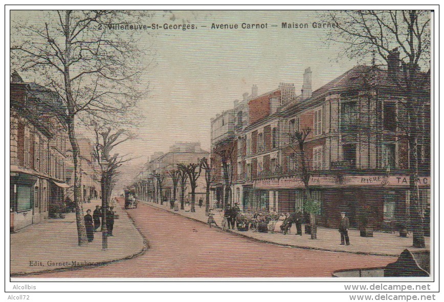 2.Villeneuve St Georges-Avenue Carnot-Maison Garnet-Edit.Garnet. - Villeneuve Saint Georges