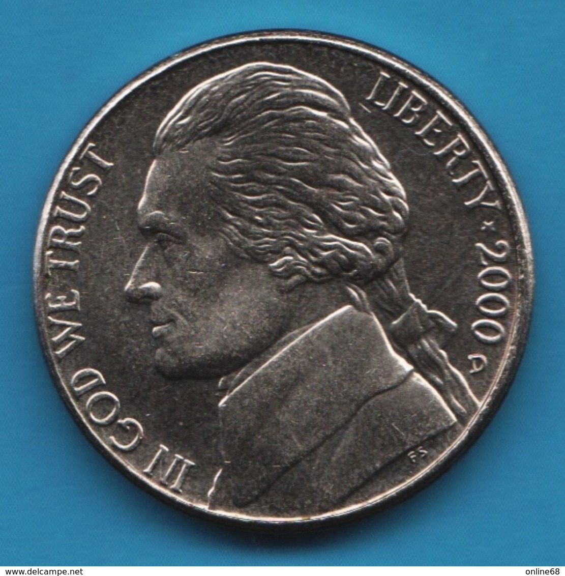 USA 5 CENTS 2000 D JEFFERSON - 1938-…: Jefferson