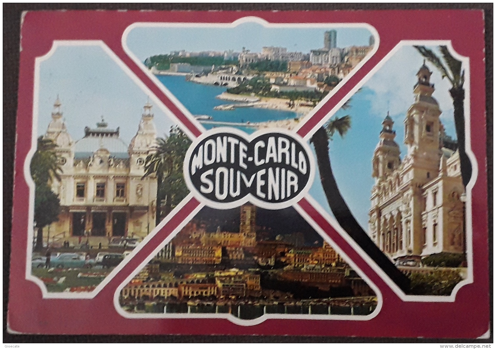 Monte Carlo Souvenir - 107 - Principato Di Monaco - Viaggiata 1972 - (2405) - Monte-Carlo