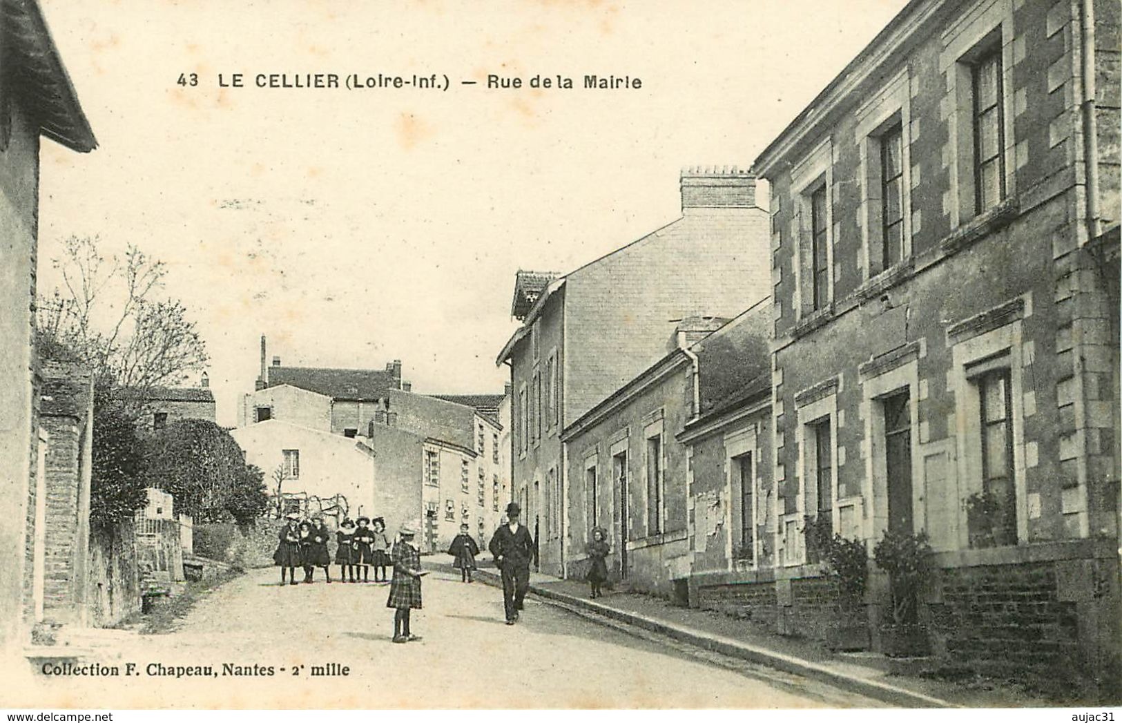 Dép 44 - Le Cellier - Rue De La Mairie - état - Le Cellier