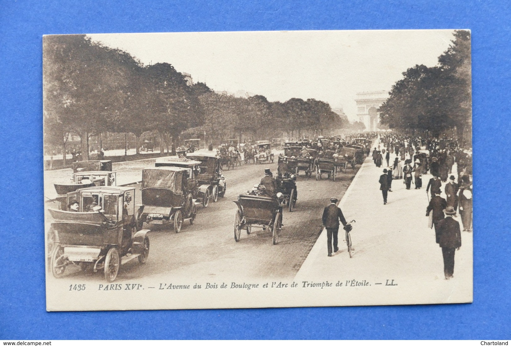 Cartolina Francia - Parigi - Paris - L'Avenue Du Bois De Boulogne - 1914 - Non Classificati