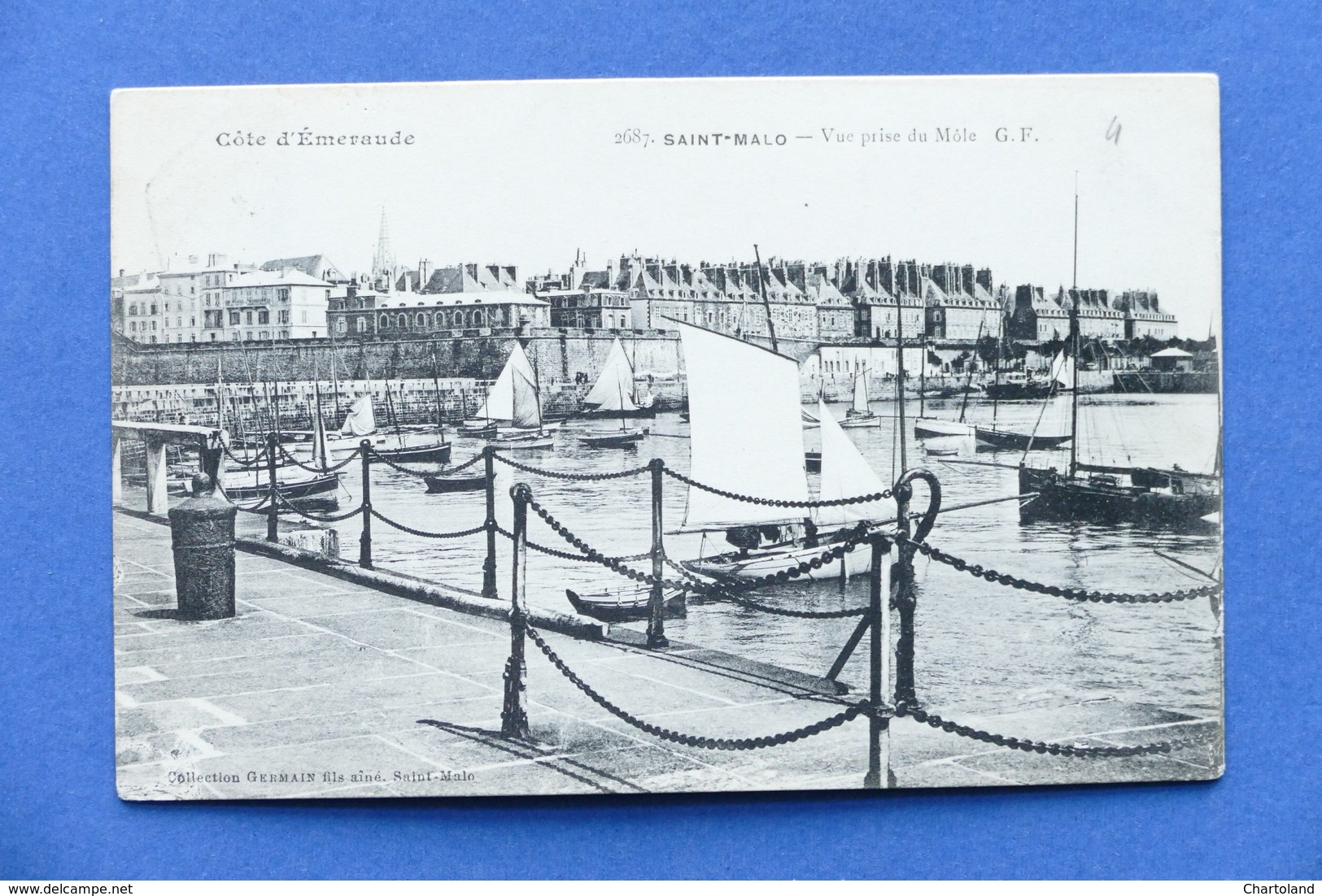 Cartolina Francia - Saint-Malo - Vue Prise Du Mole - 1910 - Non Classificati
