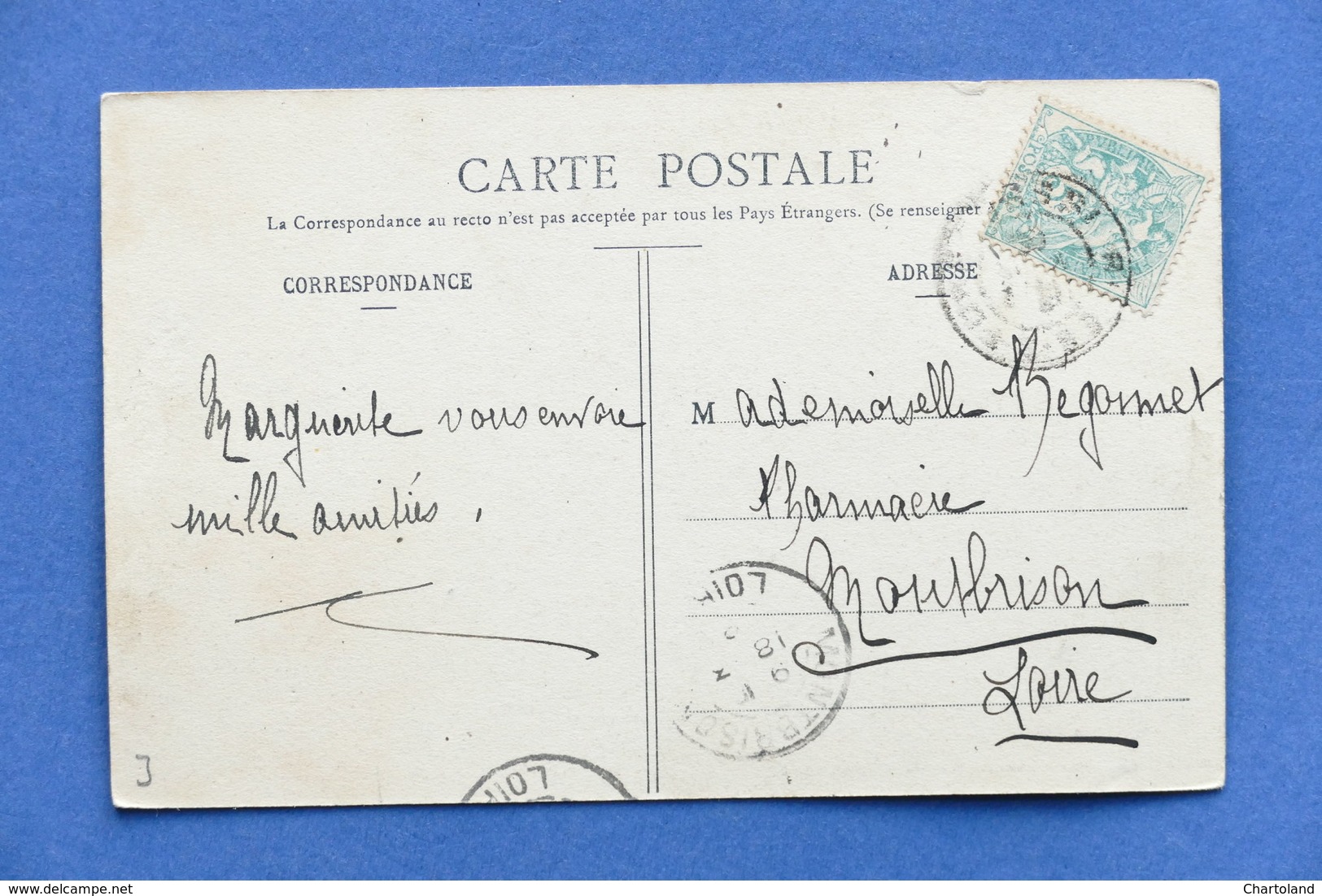 Cartolina Francia - Rives - Vue Generale - 1906 - Non Classificati
