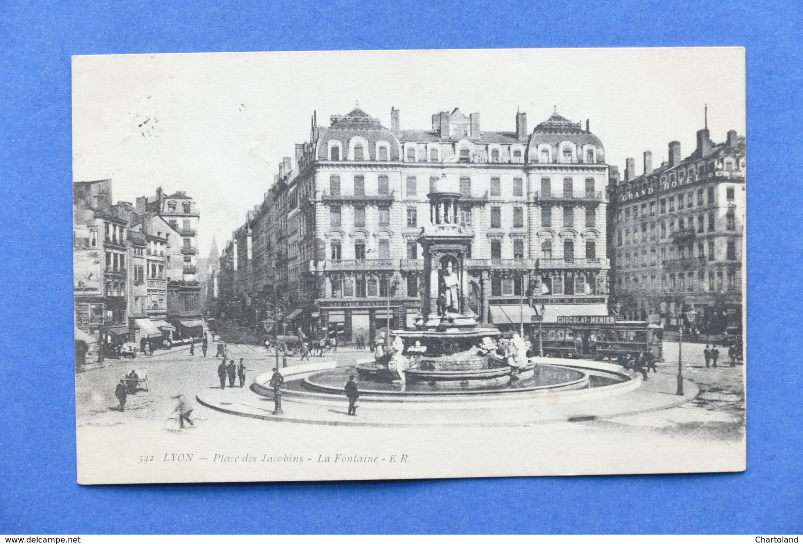 Cartolina Francia - Lyon - Place Des Jacobins - La Fontaine - 1916 - Non Classificati