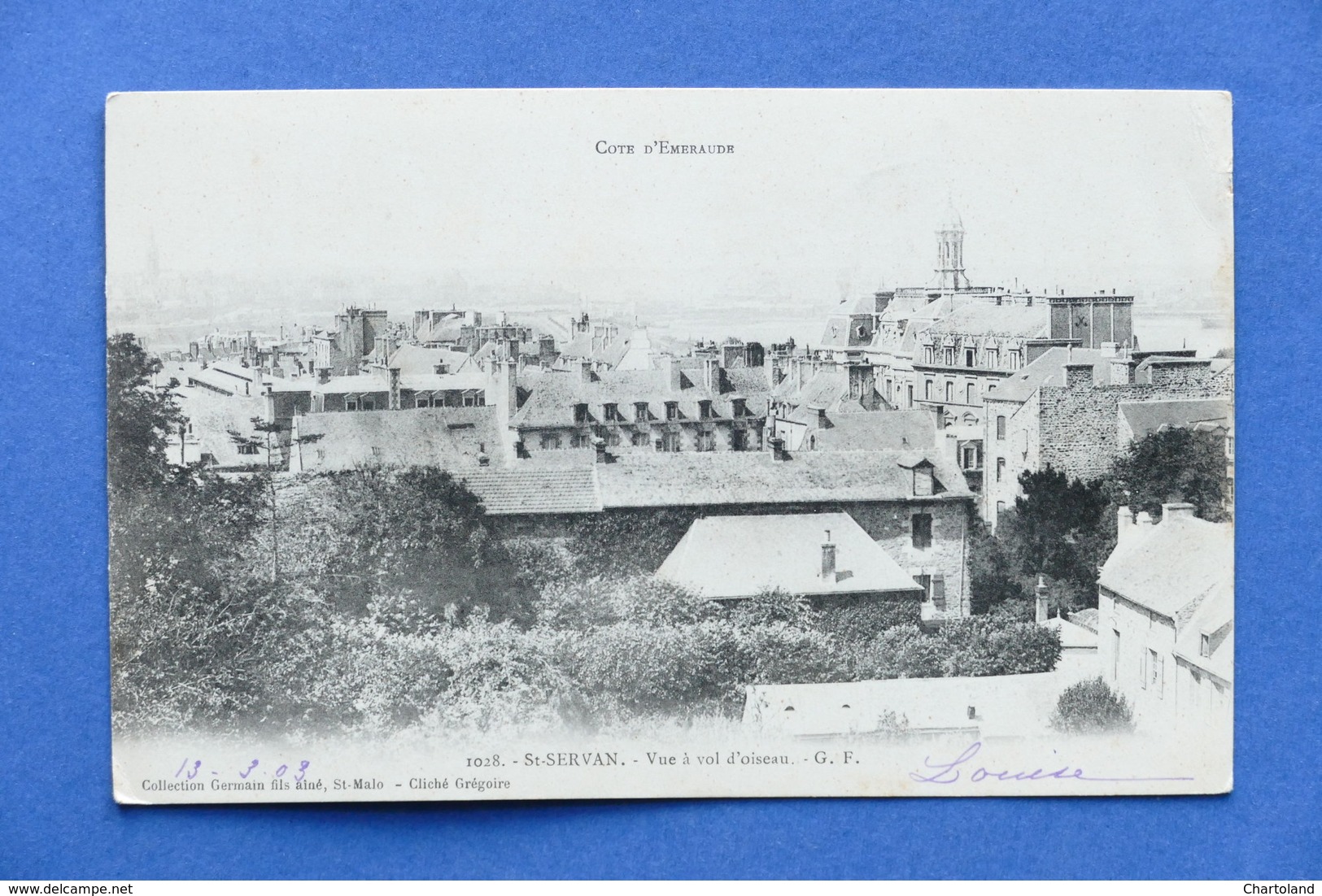 Cartolina Francia - St-Servan - Panorama - 1903 - Non Classés