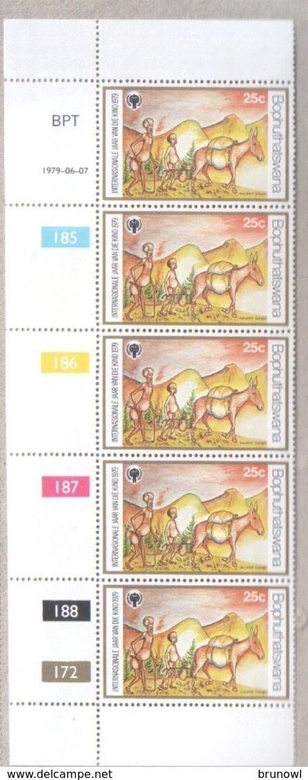 Bophuthatswana Blocks Of MNH Stamps 1979 International Year Of The Child - Bophuthatswana
